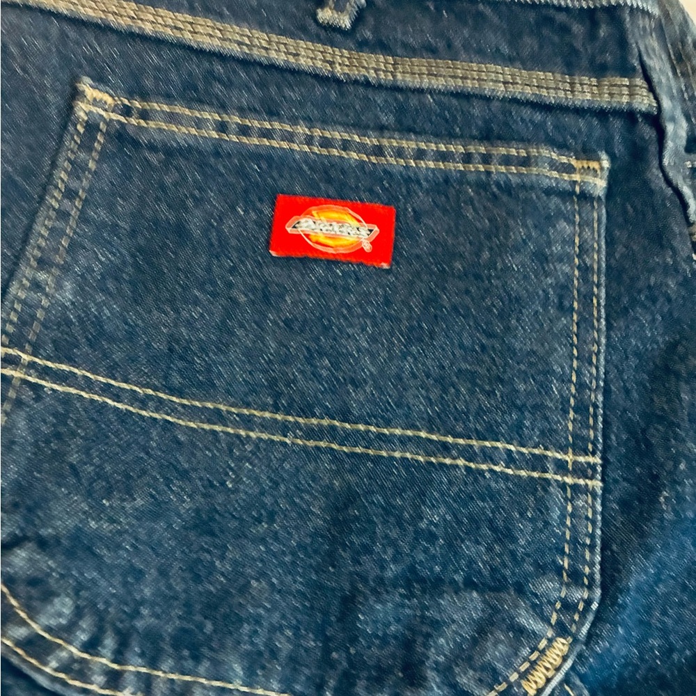 Dickies Men's Dark Blue Relaxed Jeans